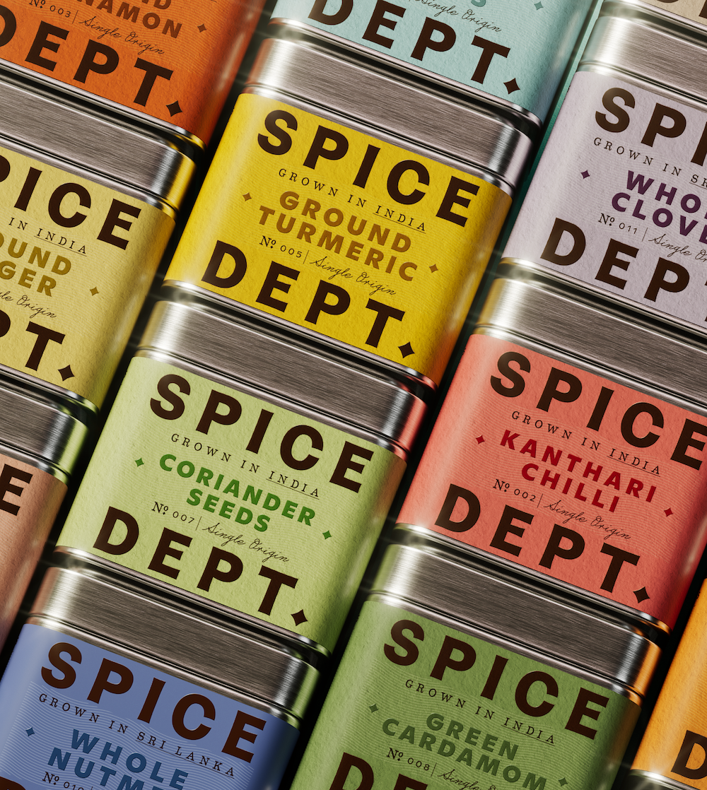 Opaque tins for freshness